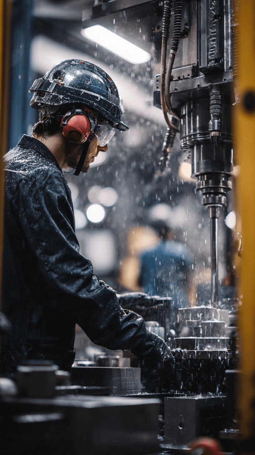 SKT drilling operation on site